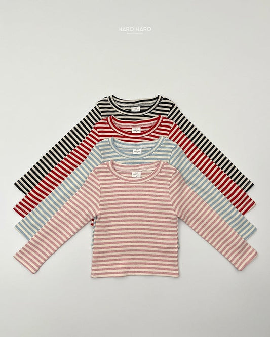 HAROHARO sweet border tee (85-140cm)