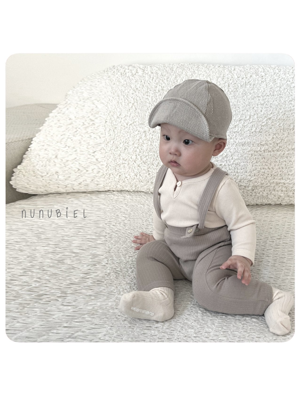 nunubiel bebe milky t-shirt (3-18m)