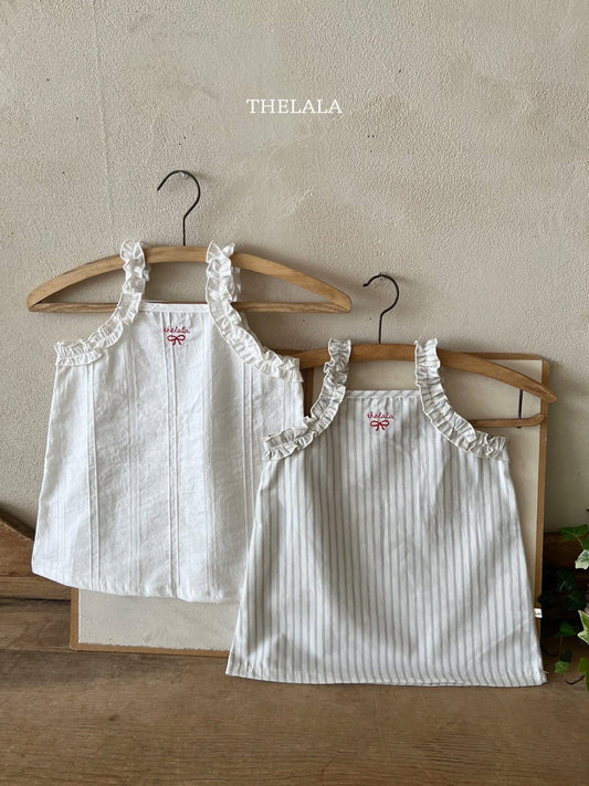 Lala 細肩蝴蝶結連衣裙 (75-115cm)