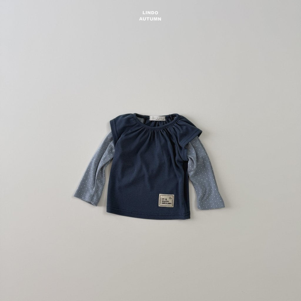 LINDO dot layered tee (80-125cm)