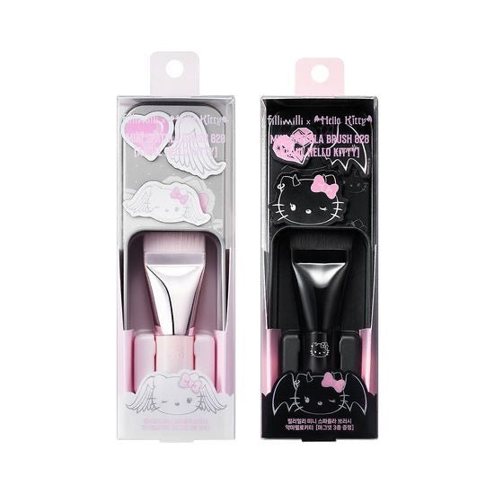 Fillimilli x hello kitty 聯名天使惡魔無痕粉底掃set 🩷🖤