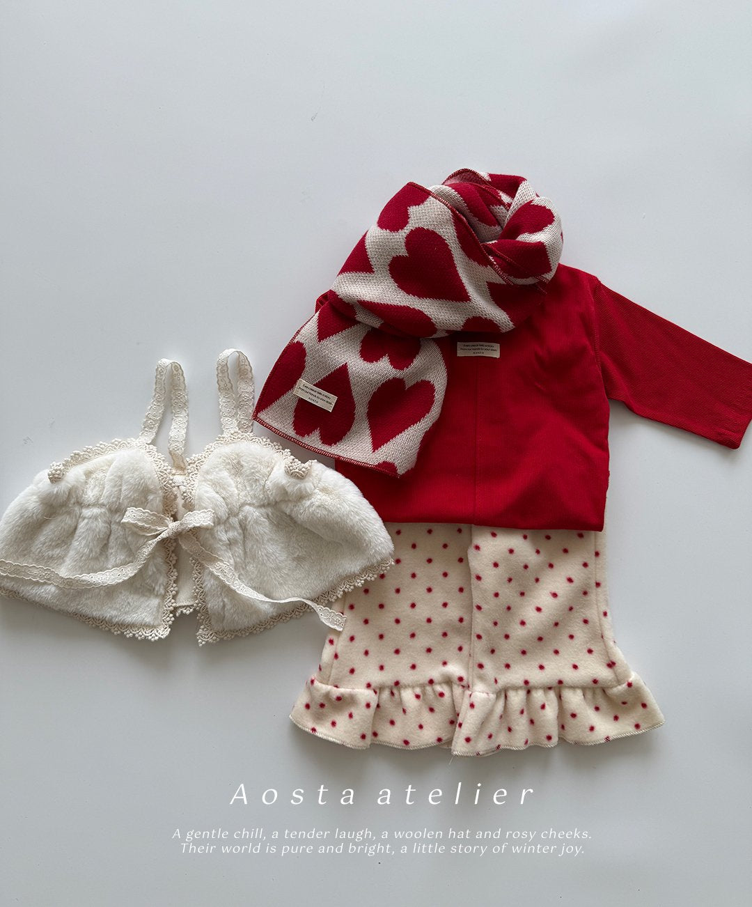 Aosta dot candy pants (~70-115cm)