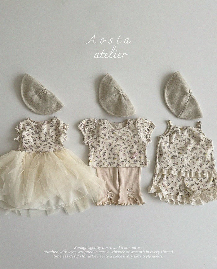 aosta Lala ruffle short pants (70-110cm)