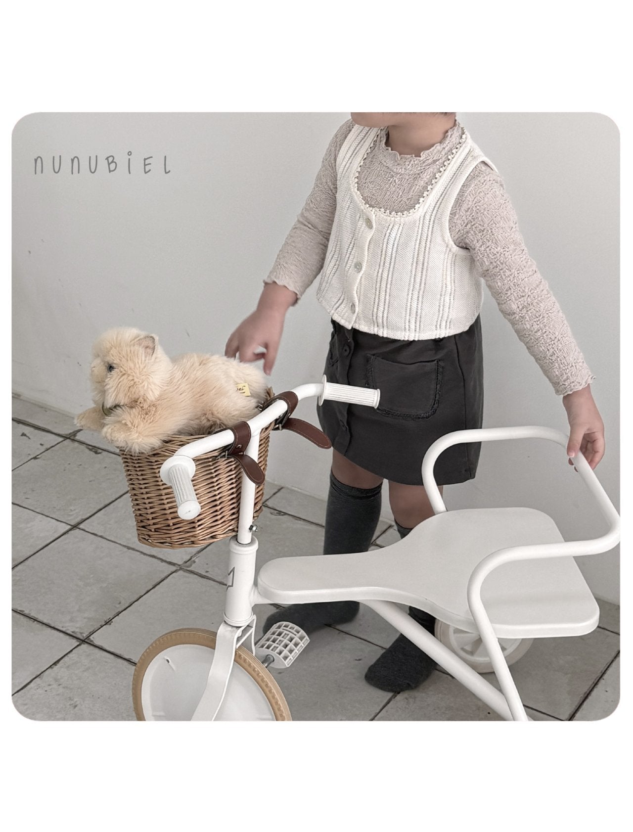 nunubiel crumpled t-shirt (75-120cm)