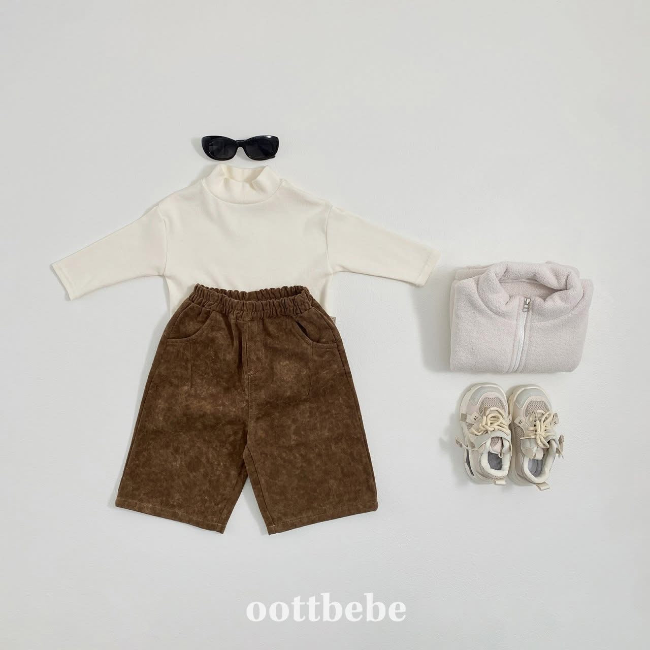 Oottbebe 暈染直筒長褲 (75-120cm)