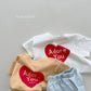 blackbean heart tee(bebe&kids)