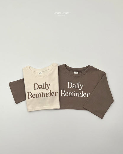 HAROHARO daily crop tee (85-140cm)