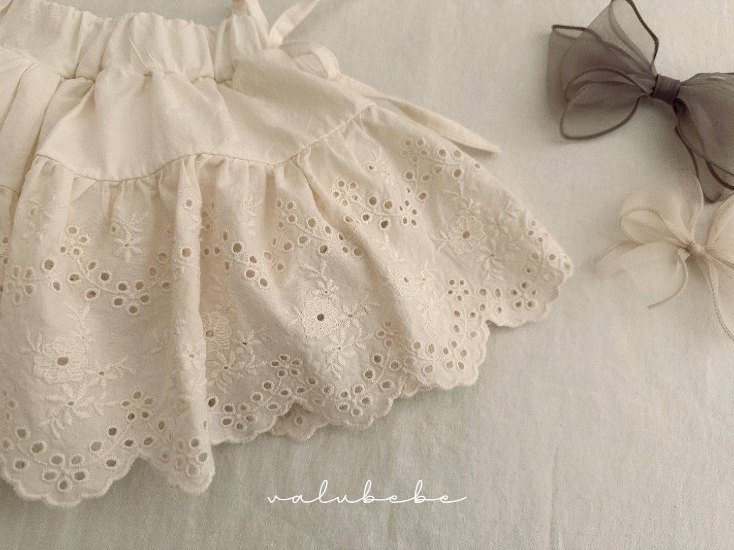 valubebe lace skirt bloomer(60-80)