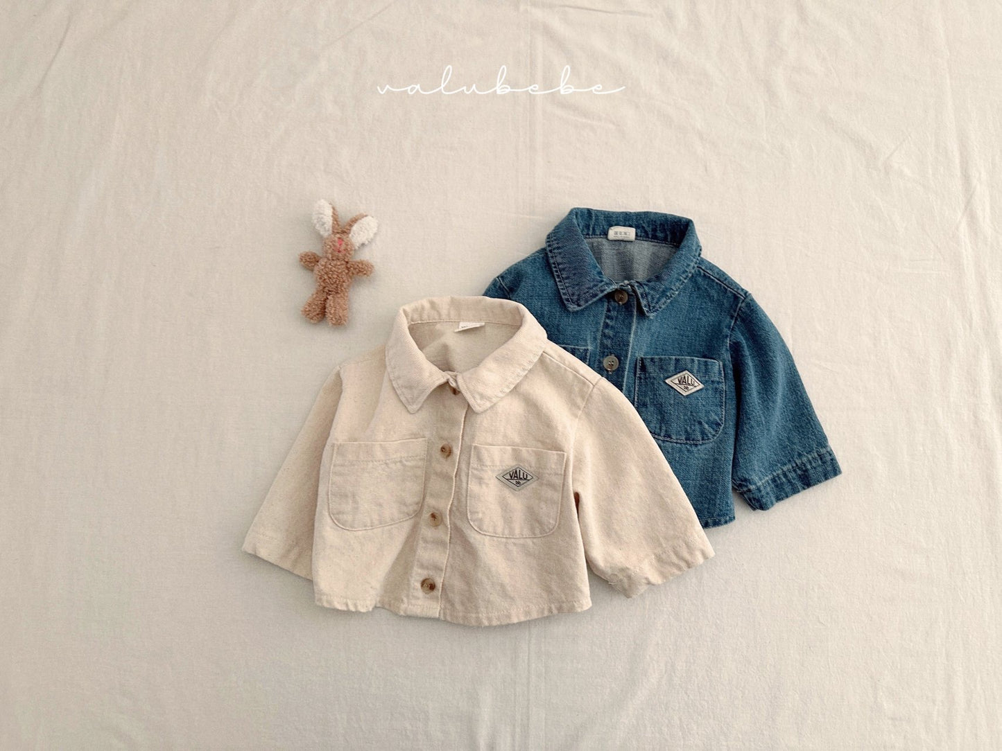 valubebe wappen point shirt jacket(60-110)