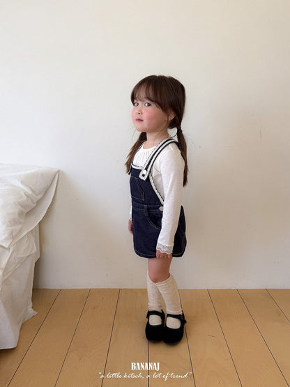 BANANAJ lace suspender ops (80-135cm)