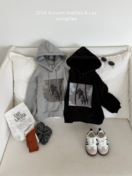matilda&lee jumping dog hoodie (85-165cm)