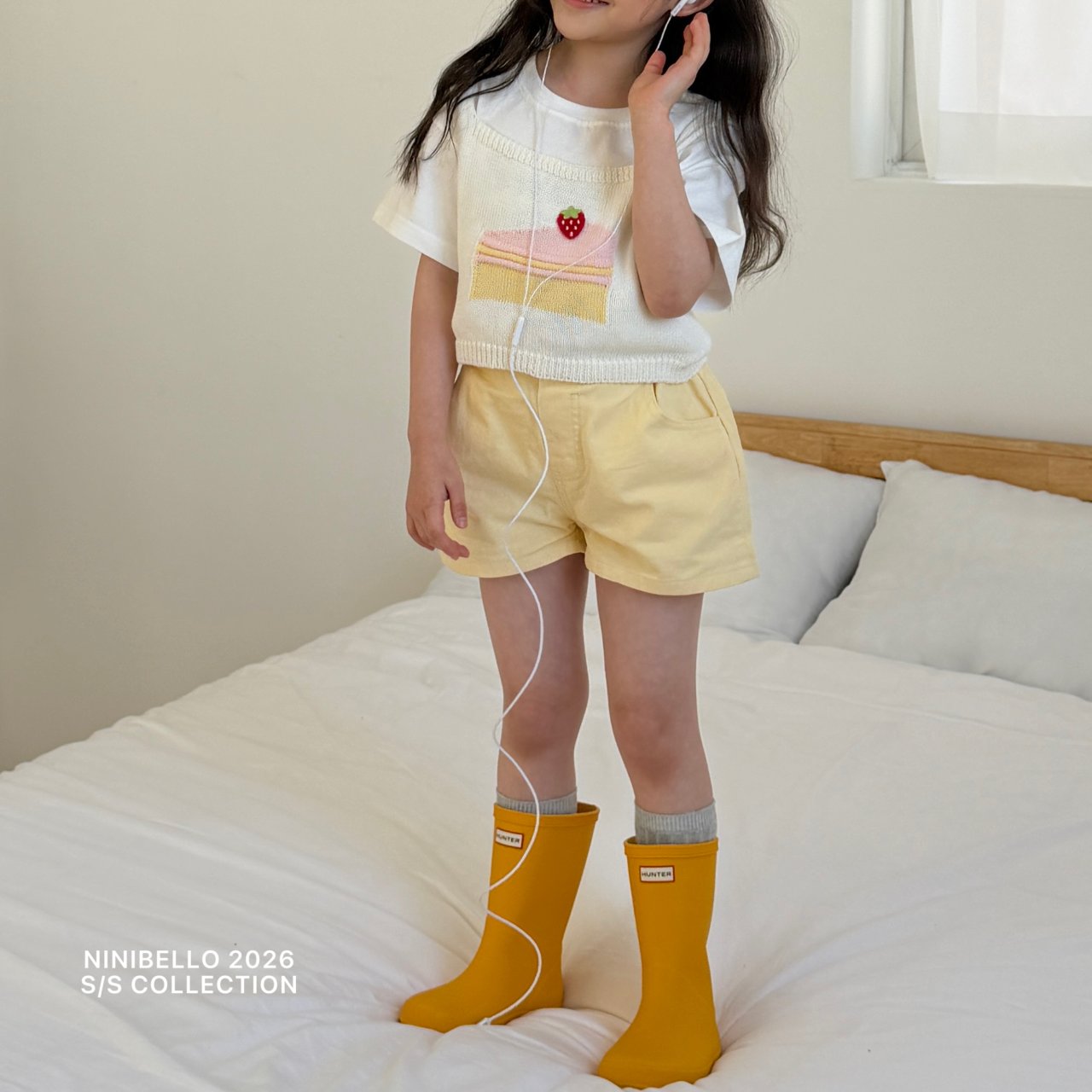 ninibello cake knit vest (90-125cm)