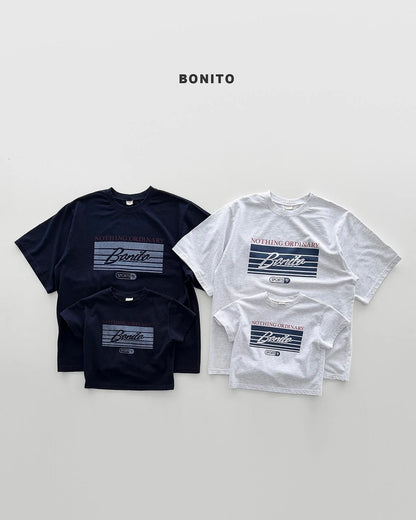 Bonito ordinary tee (Bebe & kids & adult )