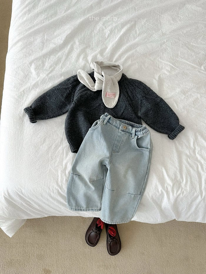 minirobe dart straight pants (70-110cm)