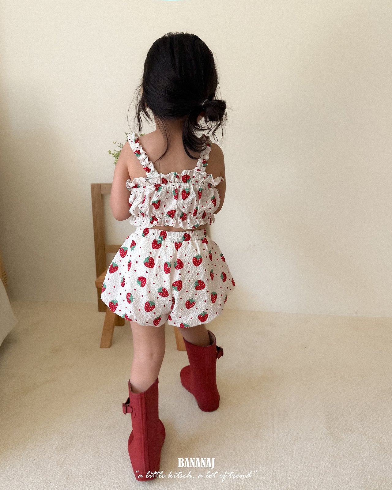BANANAJ berry balloon pants (80-135cm)