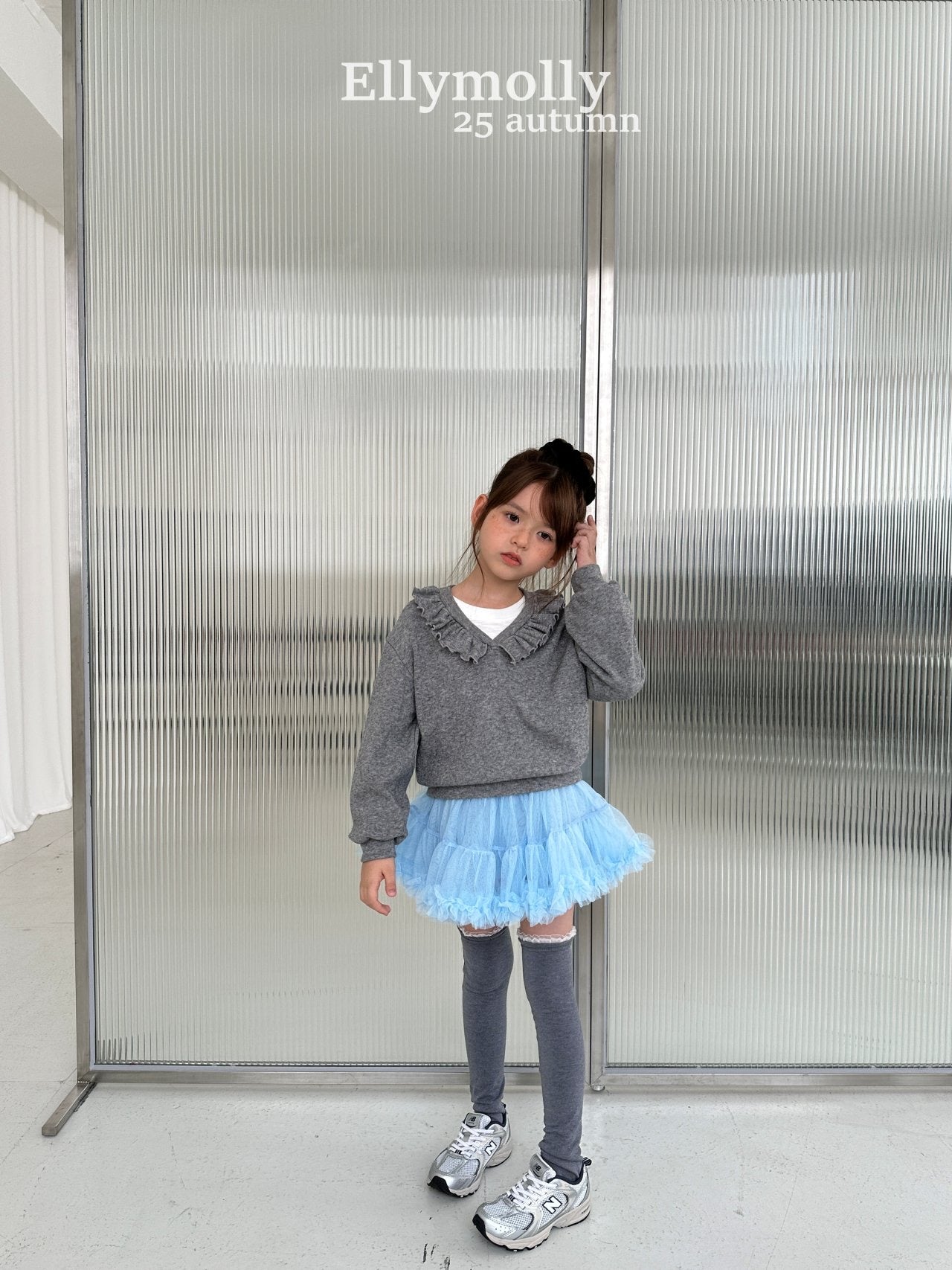 ELLYMOLLY milky tutu skir (90-145cm)
