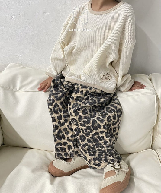 lovin leopard pants (80-125cm)