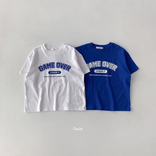 Dsaint game over tee (80-148cm)