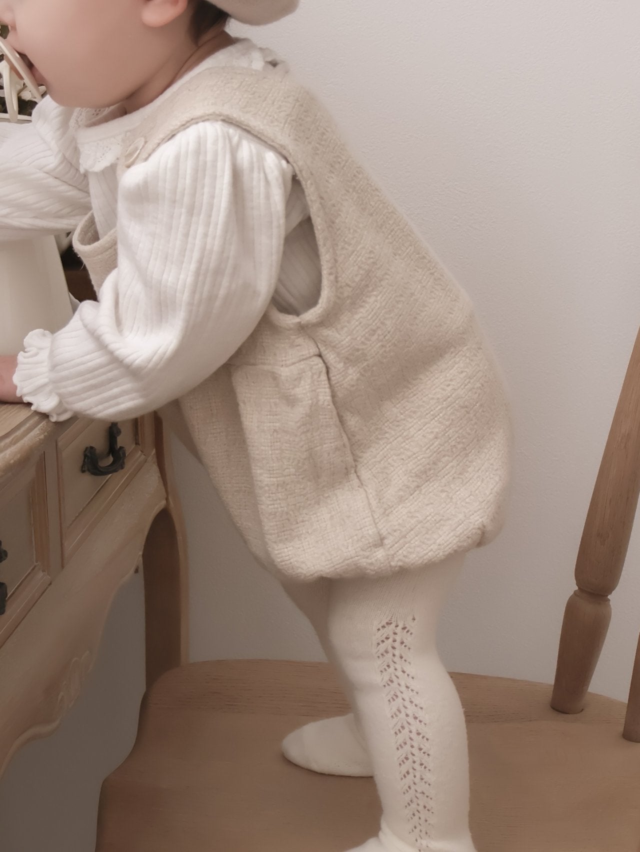 mimi market ringer suspender suit (75-85cm)