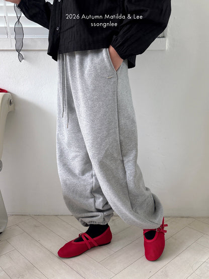 matilda&lee string jogger pants (85-165cm)