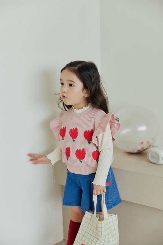 Orangemom tulip knitted vest (90-140cm)