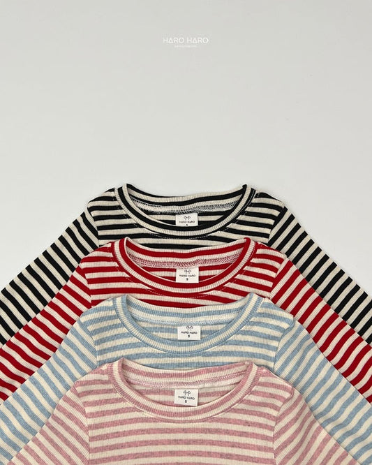 HAROHARO sweet border tee (85-140cm)