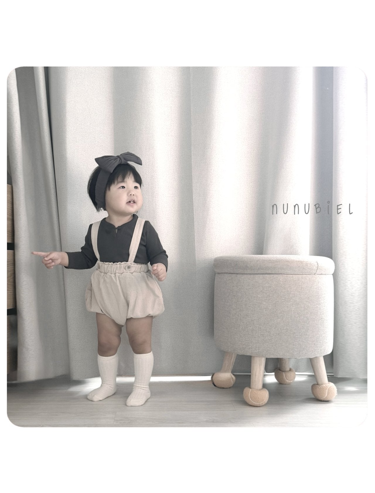 nunubiel bebe milky t-shirt (3-18m)