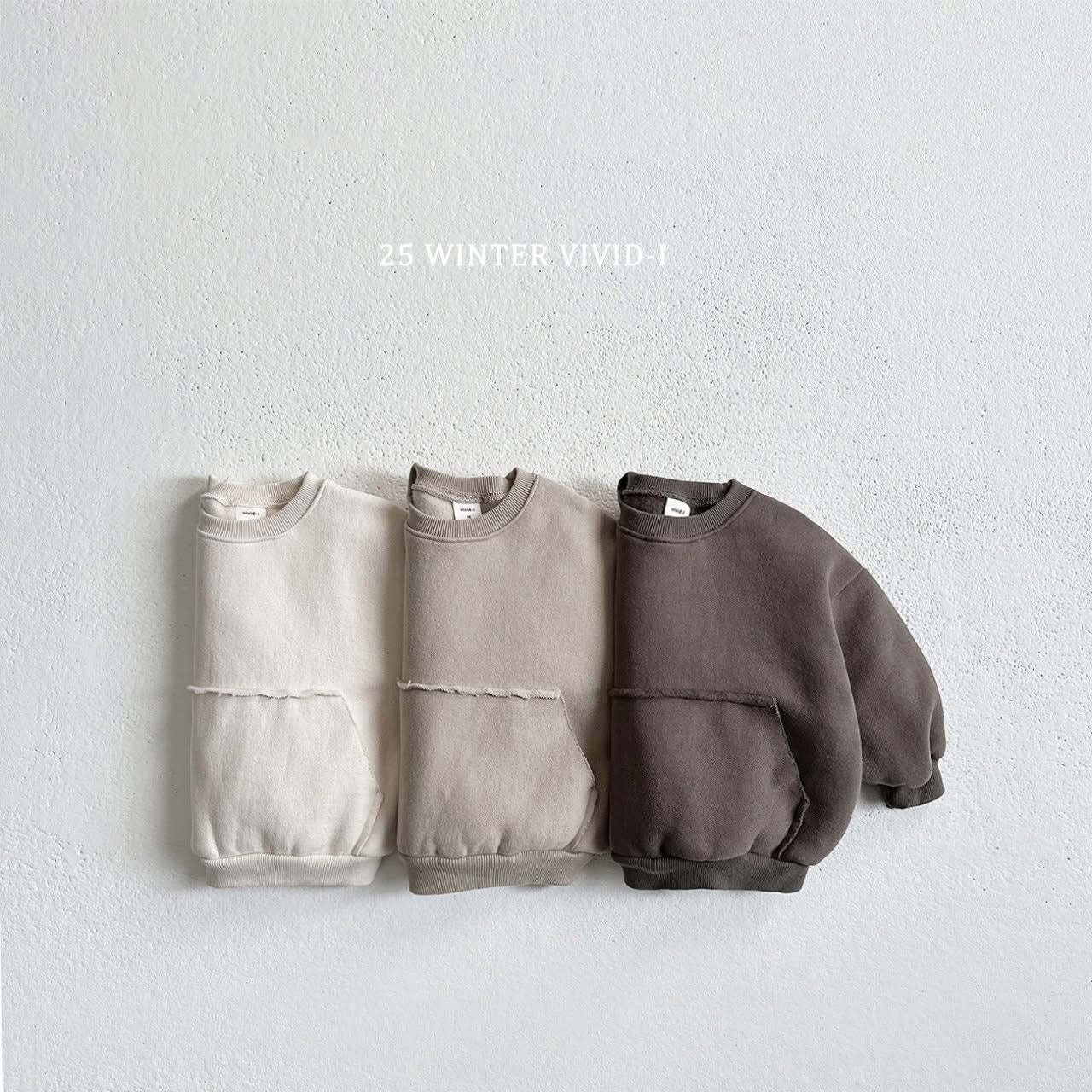 Vivid 大地色口袋上衣 (75-135cm)