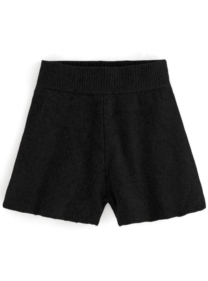 超好搭顯瘦針織短褲