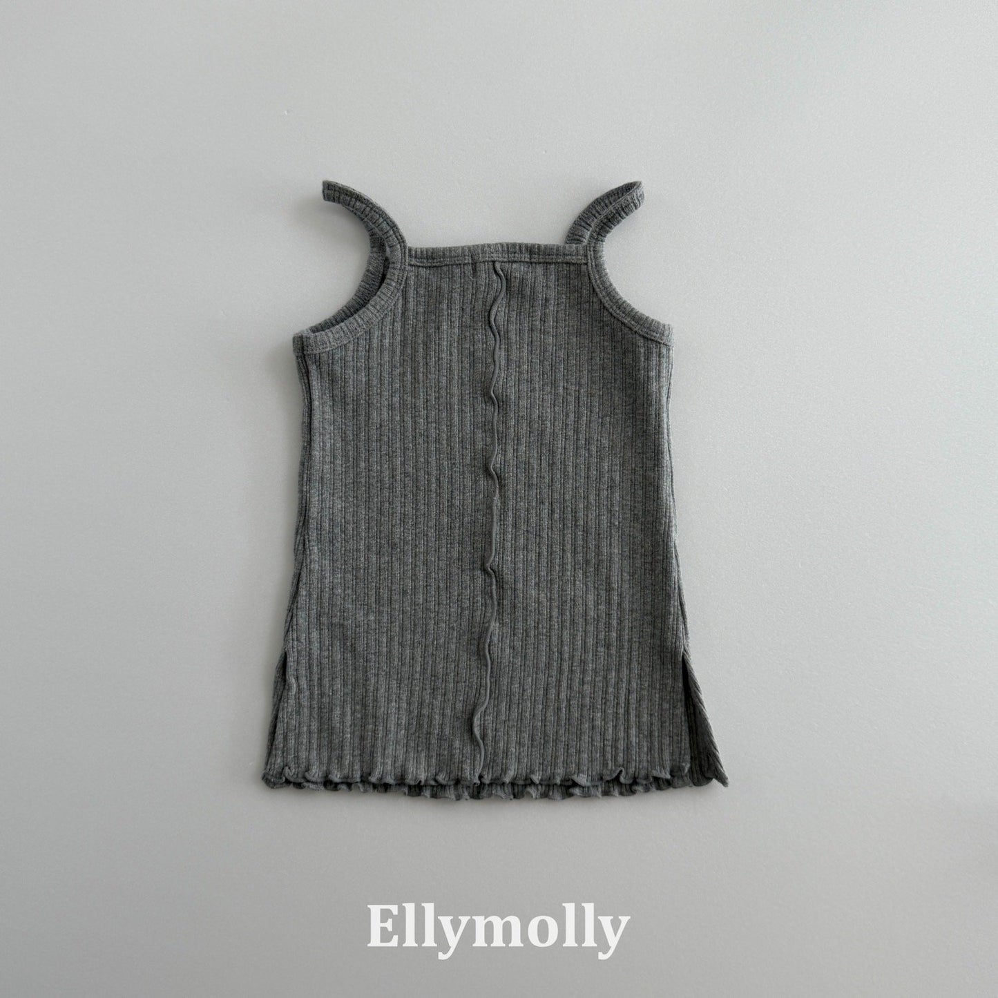 ELLYMOLLY dudu rib layer camisole (90-145cm)