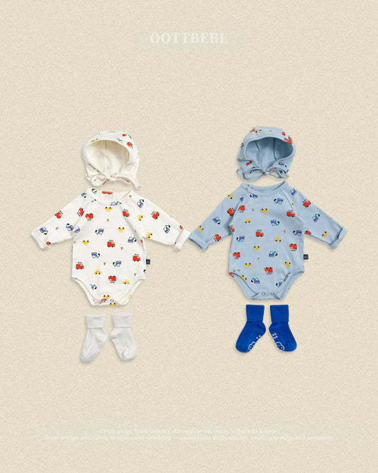 oottbebe mini car suits SET (0-12m)