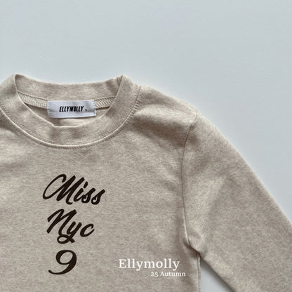 ELLYMOLLY nine crop tee (90-160cm)