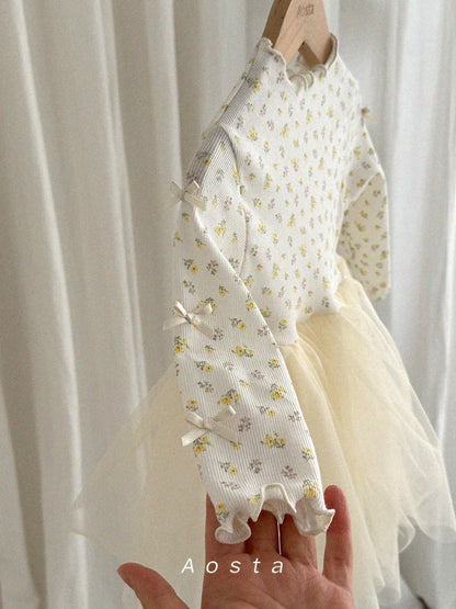 Aosta Camellia Dress (70-110cm)