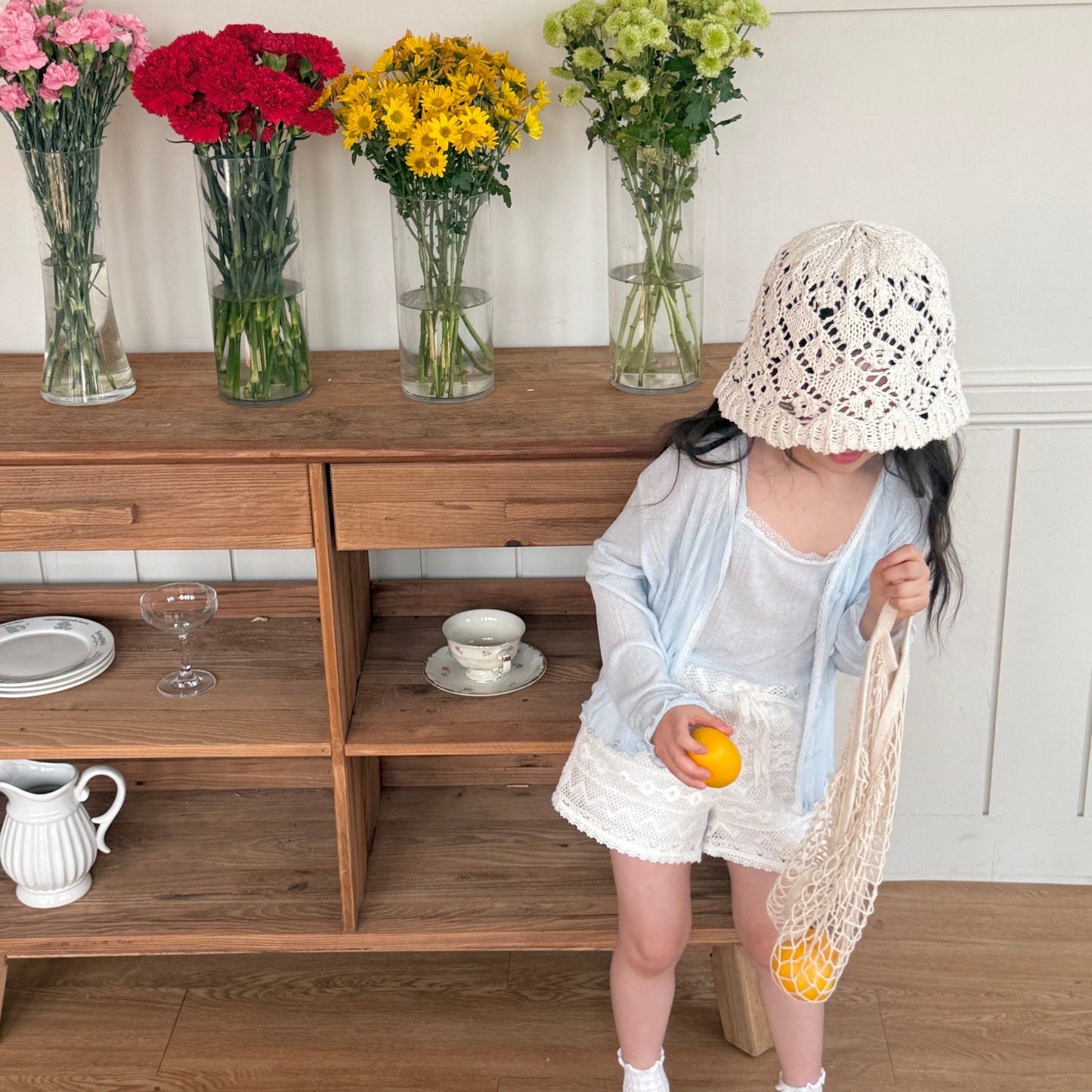 ninibello crochet shorts (80-130cm)