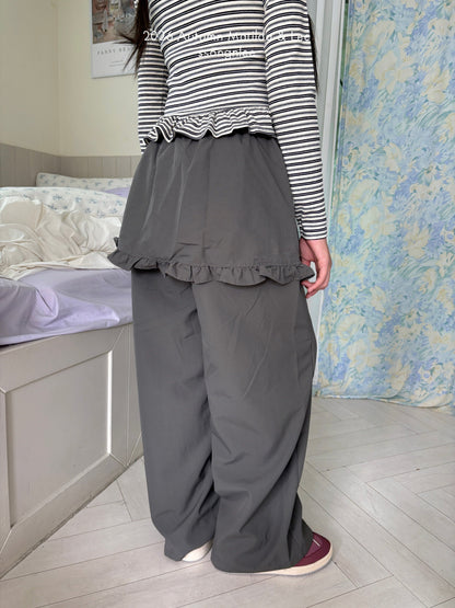 matilda&lee ruffle skirt pants (85–165cm)