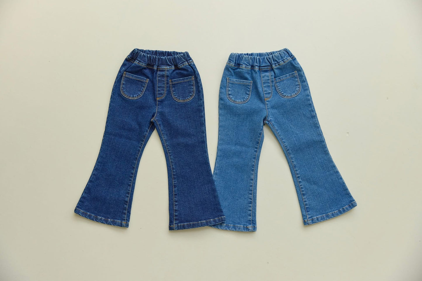 Orangemom 牛仔喇叭長褲 (95-145cm)