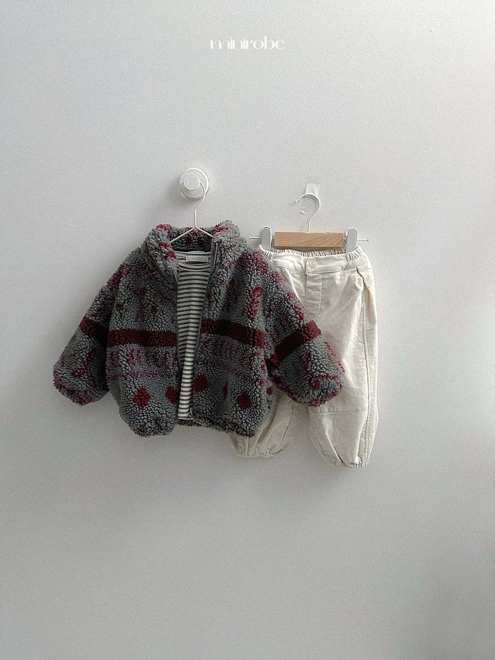 minirobe eddy dumble zip-up (75-110cm)