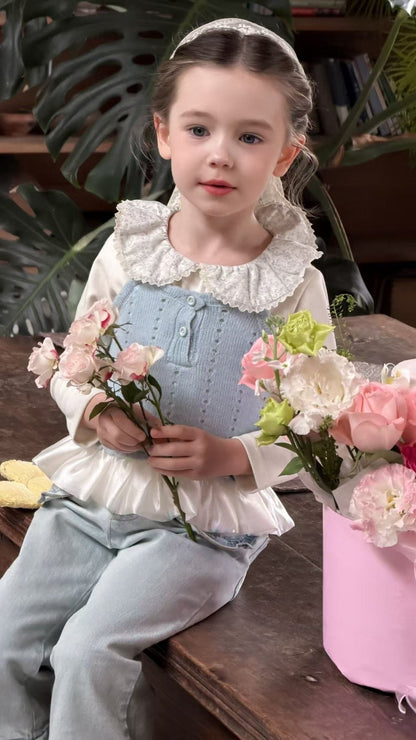 aiai collar shushu tee (95-140cm)