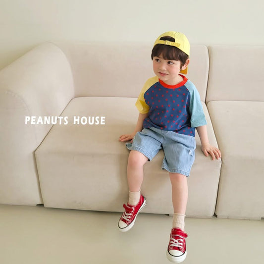 Peanuts 拼色星星上衣 (85-140cm)