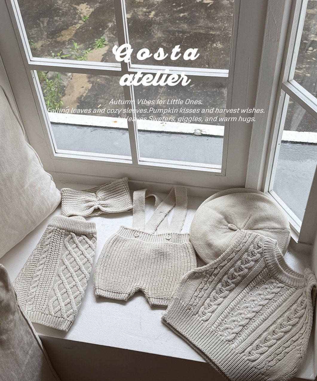 Aosta knit beret