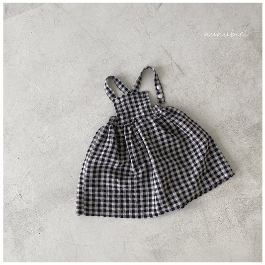 nunubiel check dress (75-120cm)