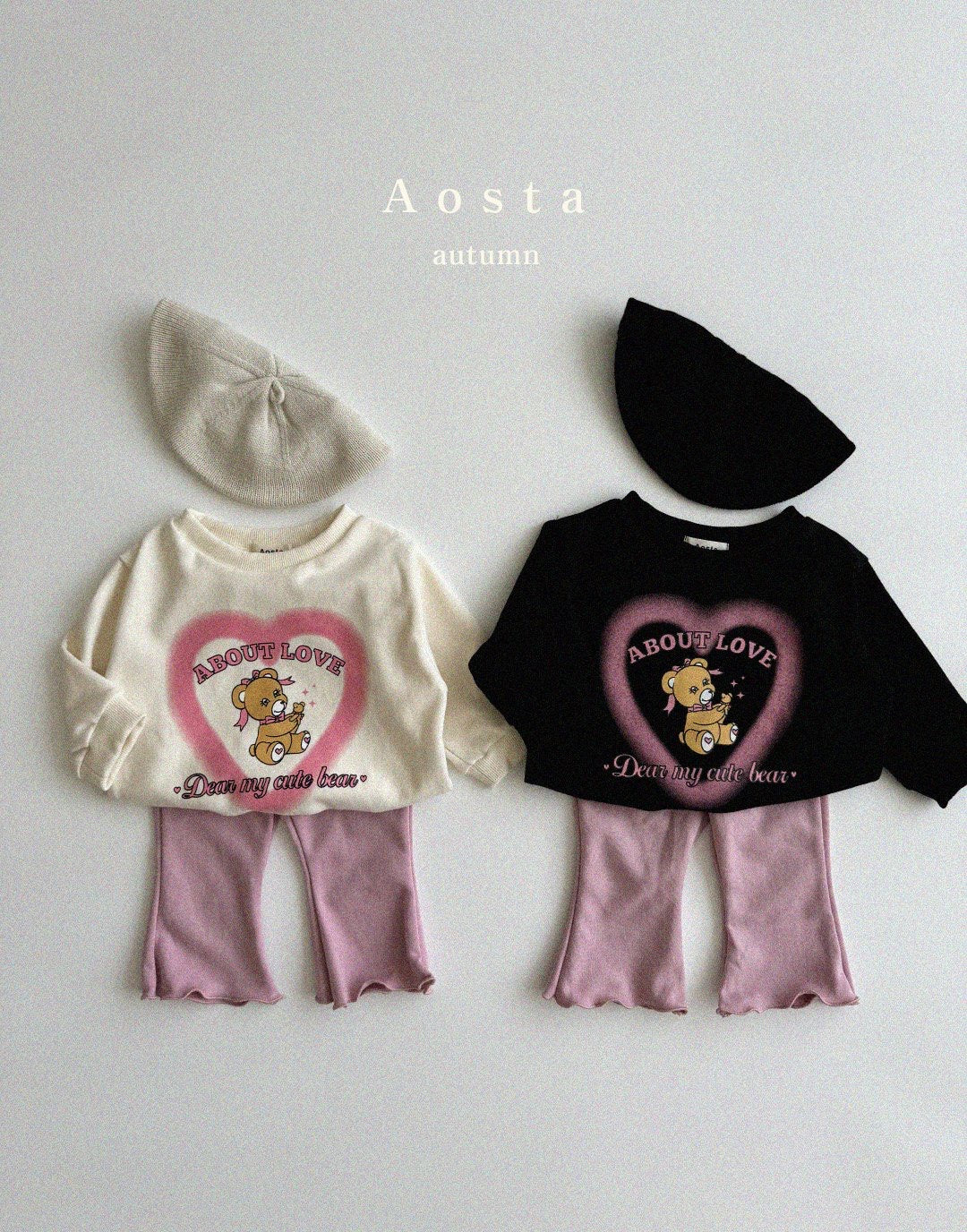 Aosta heart bear mtm (70-115cm)