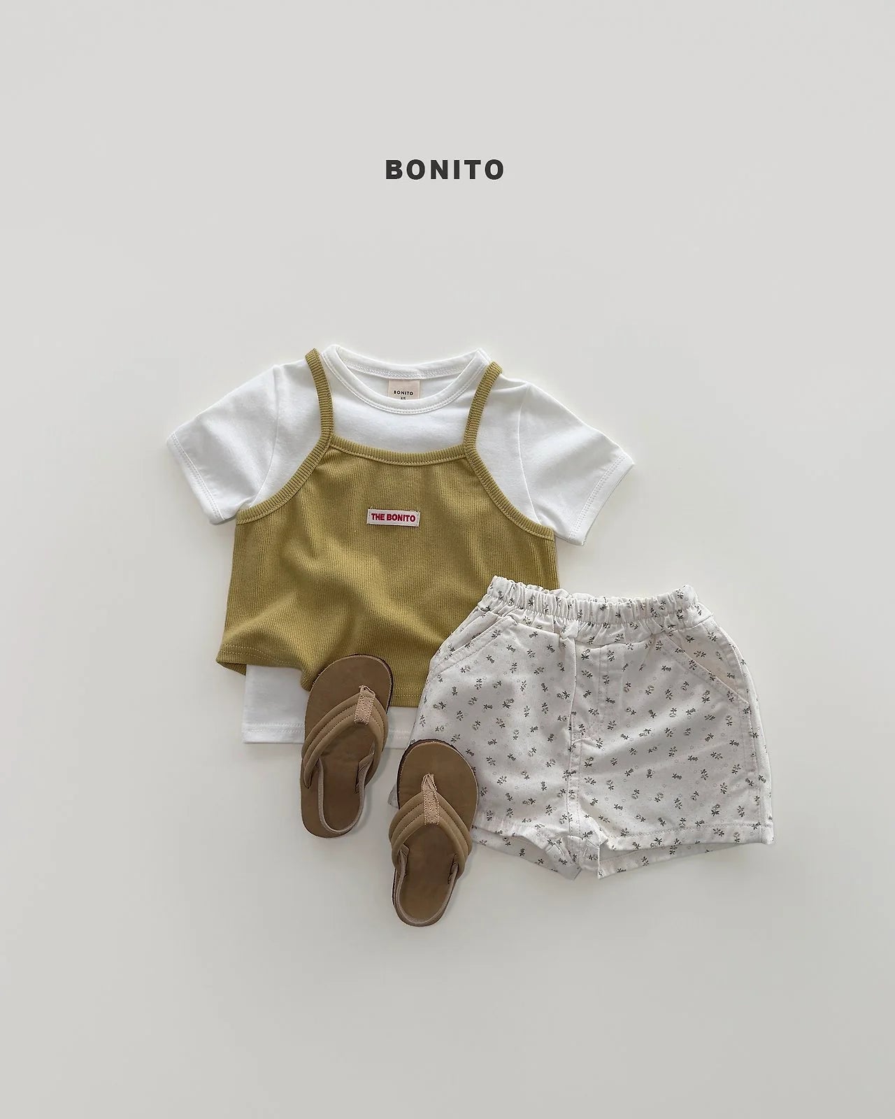 Bonito ribbed layer sleeveless (~80-140cm)