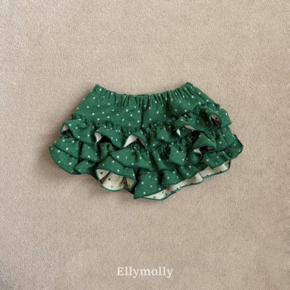 EllyMolly 層層荷葉裙褲 (90-145cm)