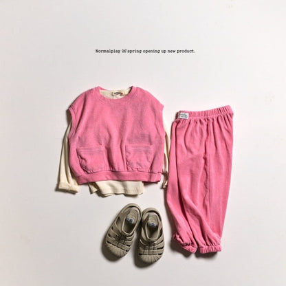 normalplay terry vest (75-140cm)