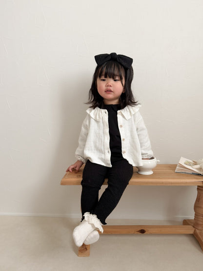 mimi market ringer frill shirt (75-90cm)