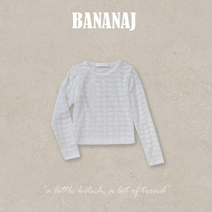BANANAJ rhythm flower lace t (80-135cm)