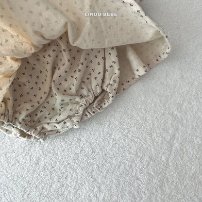 LINDO mini ribbon skirt bloomer(3-18m)