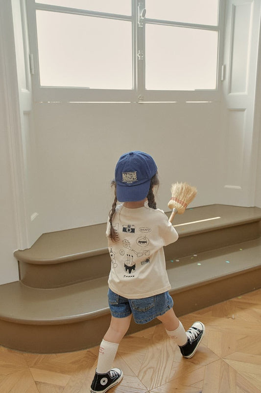 momoann happy short sleeve t-shirt (90-150cm)