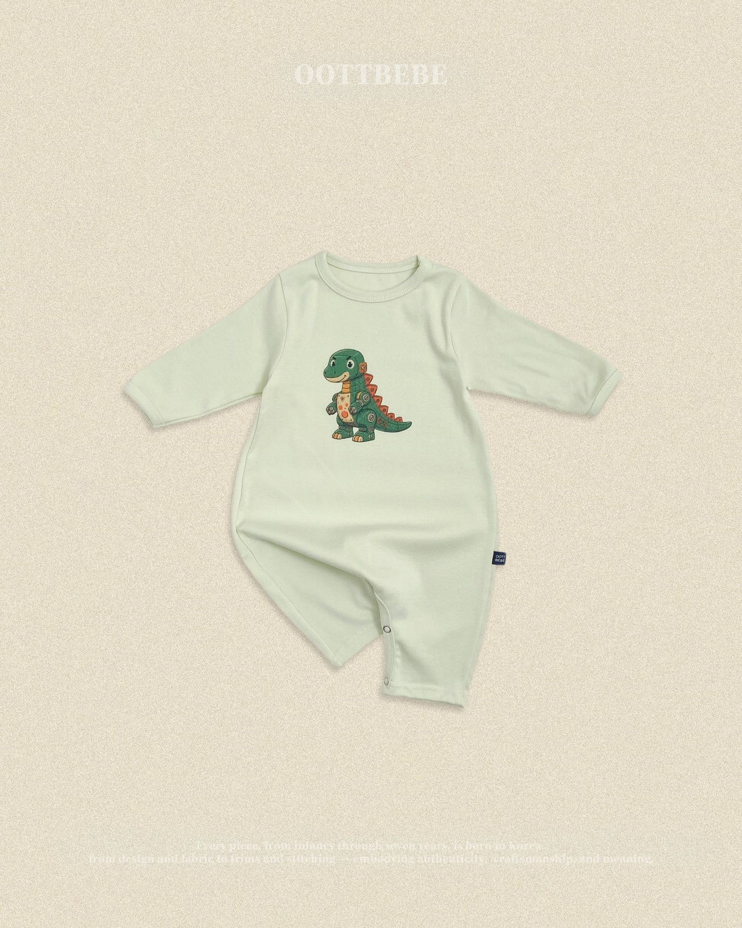 oottbebe robot dinosaurs suits (0-12m)